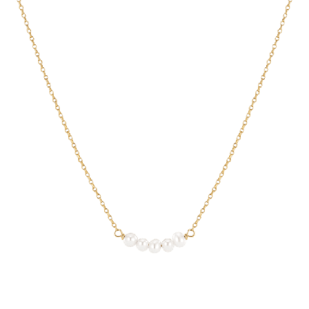 Sif Jakobs Jewellery Halsband Perla Cinque Dam Guld ONESIZE