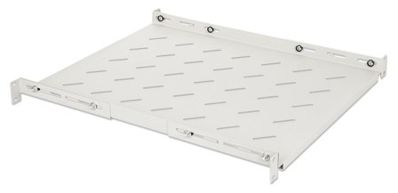 INTELLINET INT 19" Fixed Shelf, Adjustable, 550-750mm depth, max load 2