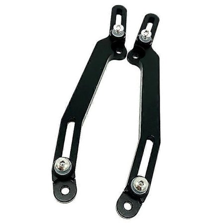 NC750D Vindskærm Justering CNC Vindskærm Beslag Passer Til Honda NC750 D NC 750D NC 750 D 2017 2018 2019 Motorcykel Tilbehør Sort