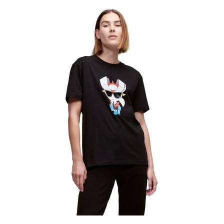 Karl Lagerfeld T-shirt Sort, Dame T-shirts