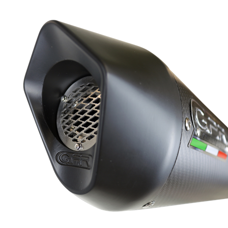 GPR Furore Evo4 Carbon Slip-On - Aprilia Dorsoduro 1200 ABS 2011-2014