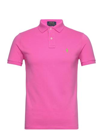 The Iconic Mesh Polo Shirt Designers Polos Short-sleeved Pink Polo Ralph Lauren