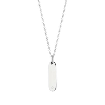 Sif Jakobs, Necklace Follina Lungo Grijs, Dames, Maat:ONE Size