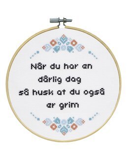 Broderipakke Bilde Dårlig dag - Folklore Company