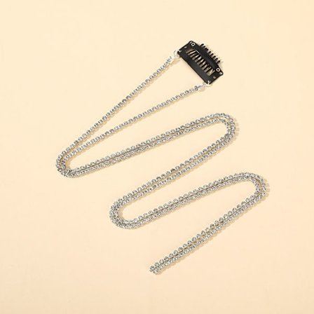 Crystal Chain Hårnål Dangle Hårnål G G