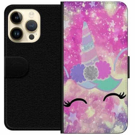 Apple Iphone 14 Pro Plånboksfodral Unicorn Enhörning