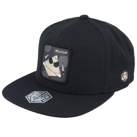 Critiql Hit - Svart snapback Keps - Rogue Box Patch Black Snapback @ Hatstore