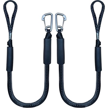 kpl - Veneen köysi - Kiinnitysköysi veneille - Joustava - Veneen bungee-kiinnitysköysi koukulla