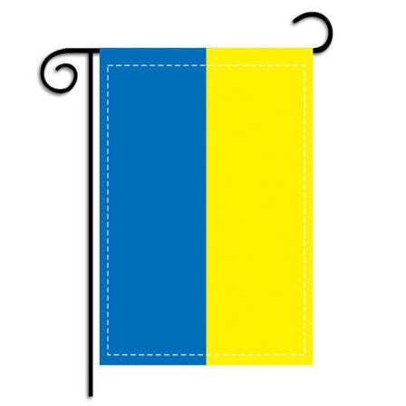 Ukrainska Nationella Flaggor Trädgårdsflaggor House Yard Ukrainas Flagga