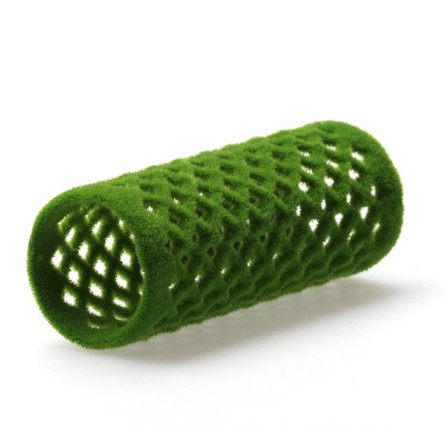 Velourspolar 12-p inkl.pinnar Grön 24mm