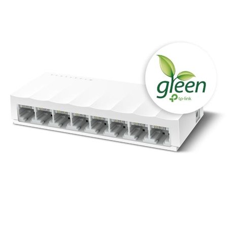 TP-Link LiteWave LS1008 - switch - 8 porter - ikke-styrt