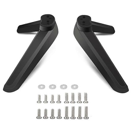 Universelt TV-stativ, Bordplade TV-stativ Base Udskiftning, TV-base Piedestal Fødder TV-stativ Beslag Ben 17mm-20mm