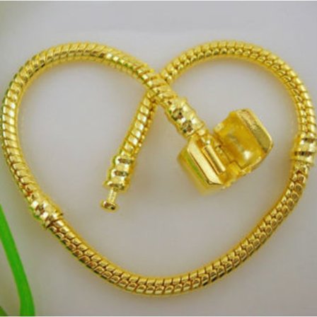 Orm Armband Berlock Armband guld pläterad