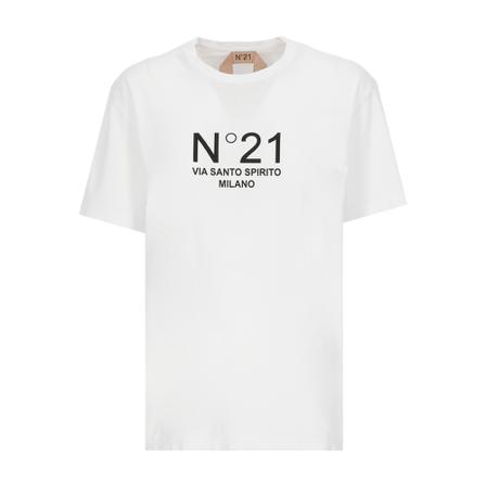 N21 T-shirt vit, Dam, Dam, Storlek: 2XL