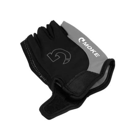 3 färger Utomhuscykling Halvfingerhandske Män Kvinnor Sport Anti Slip Gel Pad Motorcykel Cykel Road MTB Cyklar Handskar Gray L
