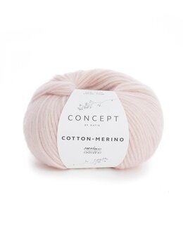 Lanka Cotton Merino Vaalea pinkki