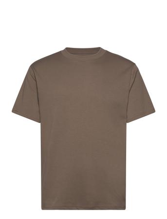 Hco. Guys Knits Tops T-Kortærmet Skjorte Brown Hollister