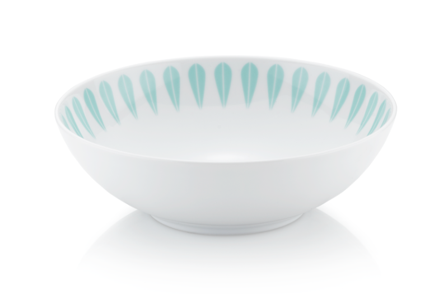 Lucie Kaas Tallerken-skål Lotus 18cm Mintgrønn