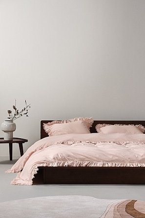 Jotex - Påslakanset Dubbelsäng Blek aprikos JINN - Köp Dubbelsäng hos Jotex