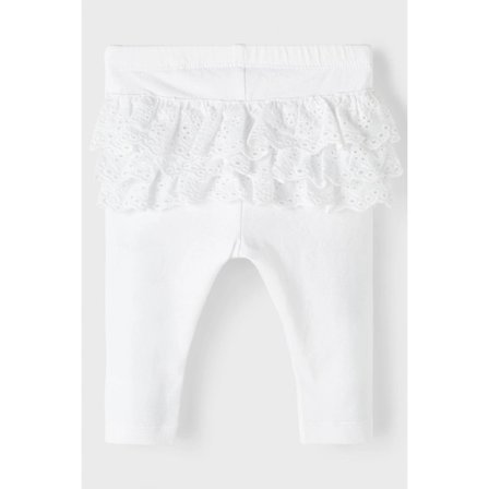 Name it Baby Leggings med Blonde, Hvid, Størrelse 74 multifarvet