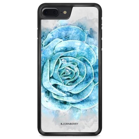 Bjornberry Skal iPhone 8 Plus - Blå Kaktus