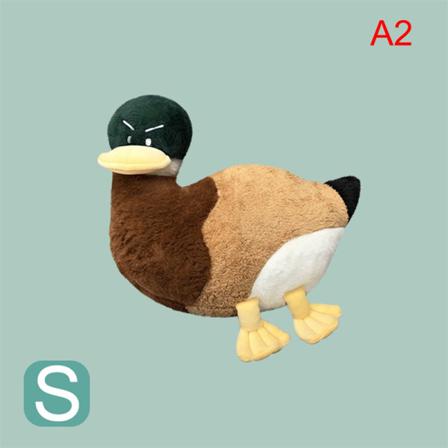 Kawaii Duck Mini Plysch Dolls Toy E Soft Cartoon Gose Animal