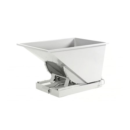 Tippcontainer, 300 liter, vit