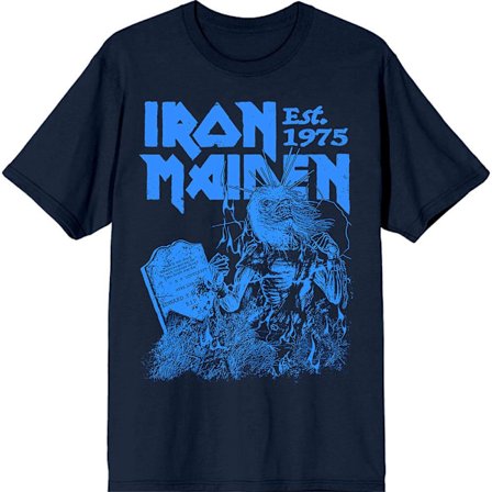 Iron Maiden Unisex Vuxen Est. 1975 Life After Death Stamp T-Shirt