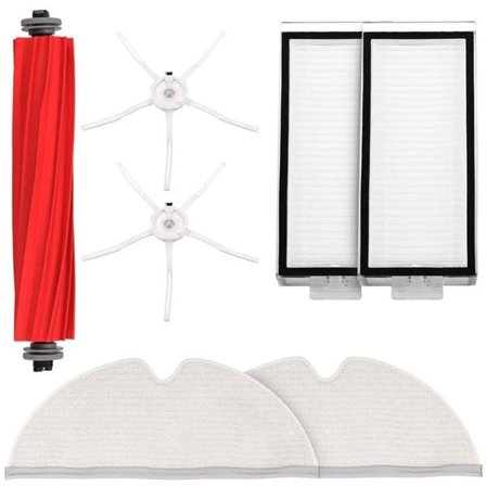 Extralink 7-i-1 set med filter och borstar – till Roborock Q7 / Q7 Max / T8 robotdammsugare