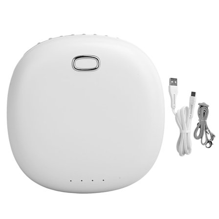 USB Genopladelig Bærbar Hals Talje Hængende Håndholdt Ventilator til Hjemmekontor