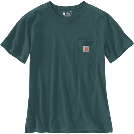 Carhartt Workwear Carhartt W's Workwear Pocket S/S T-Shirt Greenstone