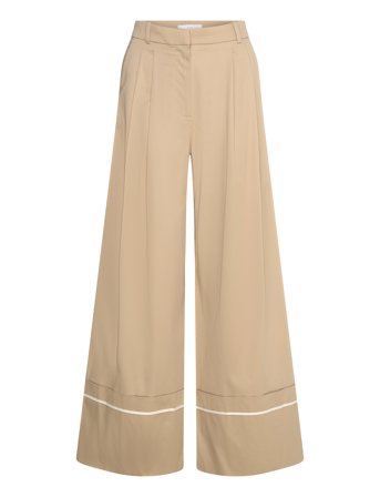 Mango | Cotton Pleated Trousers | 36
