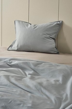 Jotex - Poszewka Na Poduszkę Szary - SOFT - Kup Poszewki na poduszki firmy Jotex