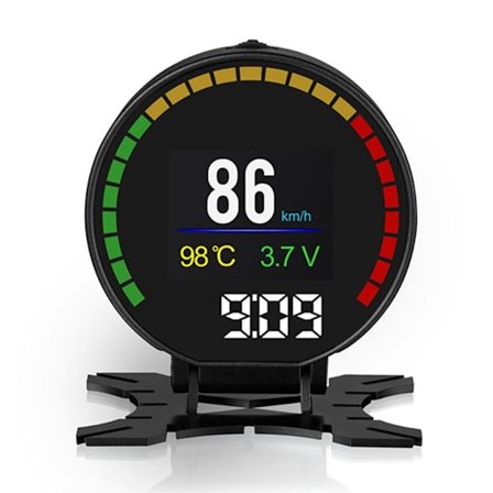 HUD til Head-up Display Bageste Hastighedsdisplay HUD Speedometer Universelt Display