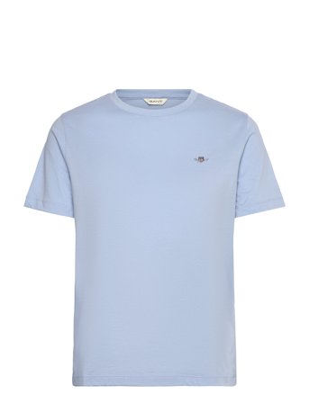 GANT Reg Shield Ss T-Shirt - Blue - M