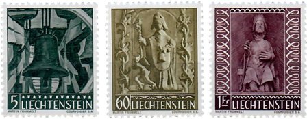 Liechtenstein 1959 - MICHEL 386-388 - Postfrisk