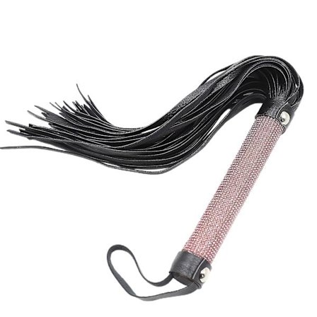 Blød Læderpisk med Kvast til Flirtende Berøring - Glat og Komfortabel Pisk