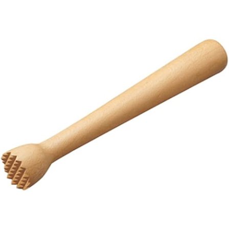 1 st Bokpress i trä för cocktails, glass, citronpress, hammare, glasspinne, mjölkteblandare