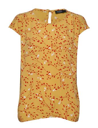 Slzaya Top Yellow Soaked In Luxury