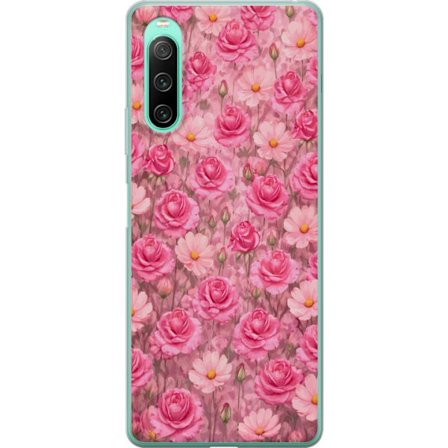 Yhteensopiva Puhelinkuori Sony Xperia 10 IV Petal Reverie Blush Rose