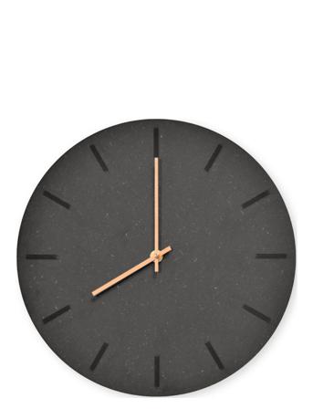 Gunpowder Home Decoration Watches Wall Clocks Harmaa Tidsløs