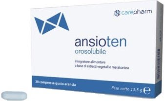 Ansioten Orosolubile 30 Compresse - Integratore Rilassante