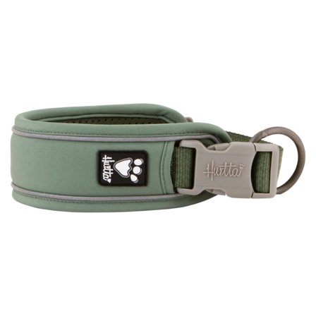 Hurtta Weekend Warrior Eco Collar 25-55 Cm Dog Harnesses & Dog Collars Green 25-35/4 cm