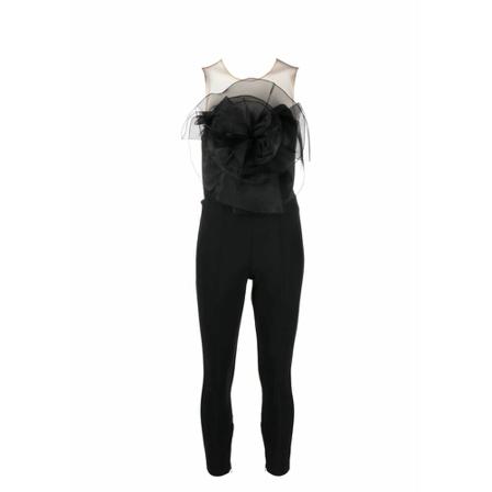 Elisabetta Franchi Jumpsuits svart, Dam, Dam, Storlek: 2XS