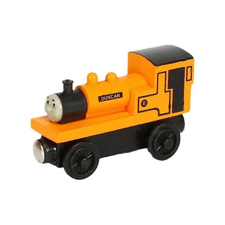 Magnetisk Togvogn i Tre, Miljøvennlig Pedagogisk Leke for Barn fra 3 År og Oppover, Julegave Bursdagsgave[D]