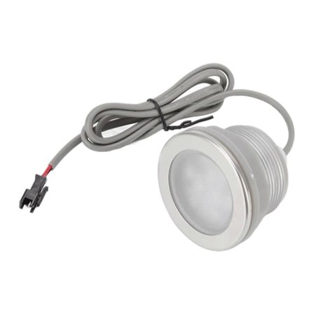 Undervands LED Badelys Rustfrit Stål Farverig Frostet Overflade Undervands LED Poollys til Badekar Fiskedamme_Billiga gåvor