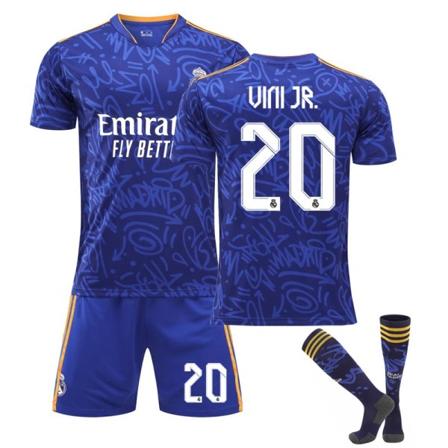 Børn / Voksen 21 22 World Cup Real Madrid fodboldtrøjesæt V - Perfet UINI JR-20 20#