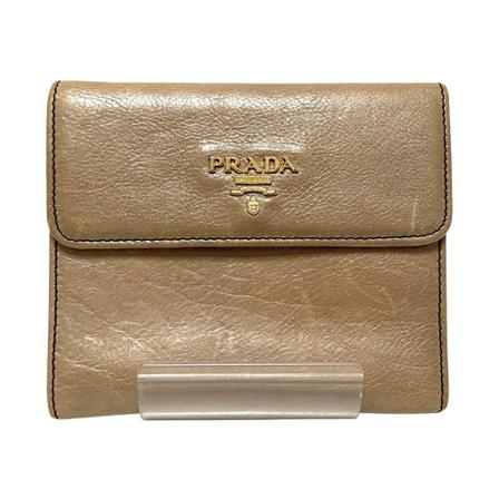 Prada Vintage, Wallets Cardholders Beige, Dames, Maat:ONE Size