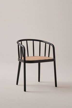 Jotex - Armstol Svart - STOCKSUND - Kjøp Spisestoler & kjøkkenstoler hos Jotex