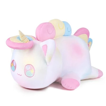 Aphmau Meow Meows Plysj Aphmau Plysjleketøysdukke Gave til barn 25cm (PA)